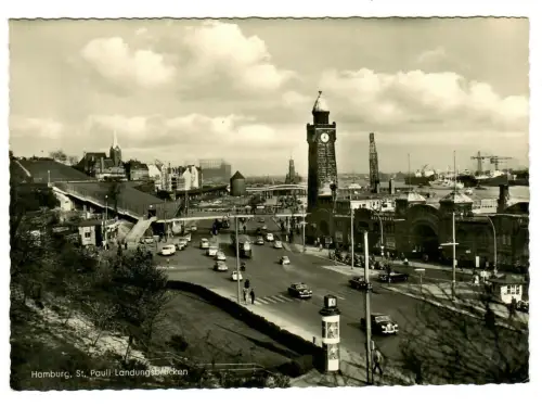 AK Hamburg, St. Pauli Landungsbrücken, 11177