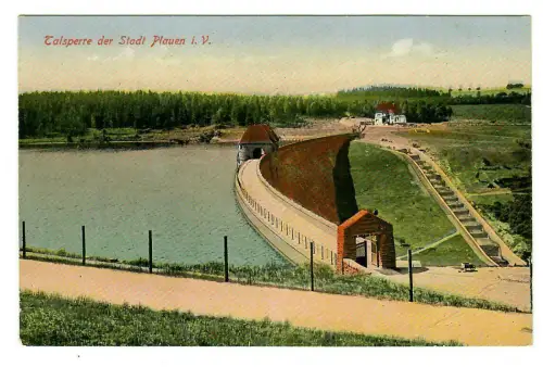 AK Plauen, Talsperre, 10084