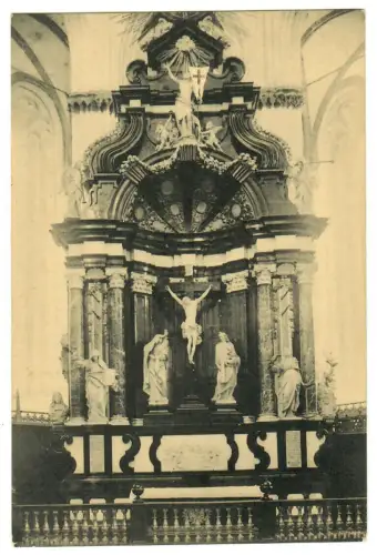 AK Lübeck, Marienkirche, Altar, 11231