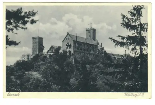 AK Eisenach, Wartburg, 10827