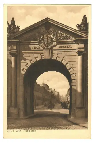 AK Stuttgart, Königstor, 11112