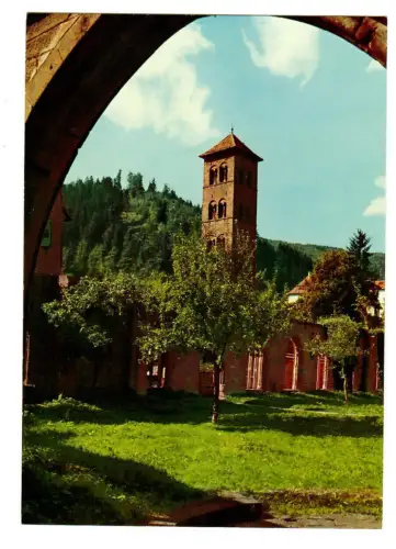 AK Hirsau, Blick vom Kreuzgang auf den Eulenturm - 10460