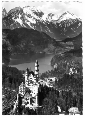 AK Hohenschwangau,  Königsschloß Neuschwanstein, , 11105