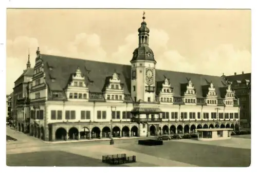 AK Leipzig, Altes Rathaus, 11057