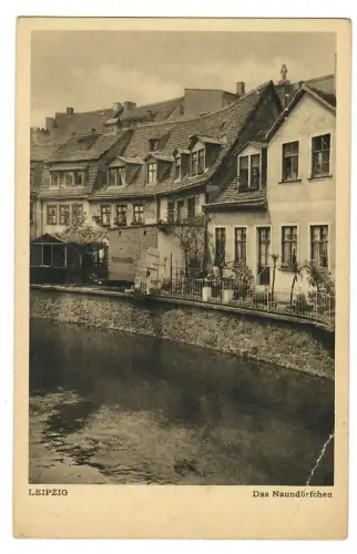 AK Leipzig, Das Naundörfchen, 11085