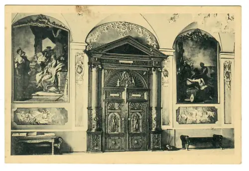 AK Lübeck, Rathaus, Tür im Audienzsaal des Senats, 11232