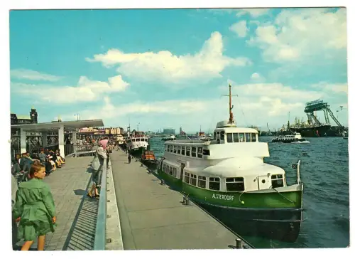 AK Hamburg, St. Pauli Landungsbrücken, 11180