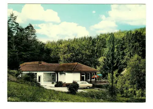 AK Aglasterhausen, Michelbach, Cafe-Pension "Glück im Winkel", 10161