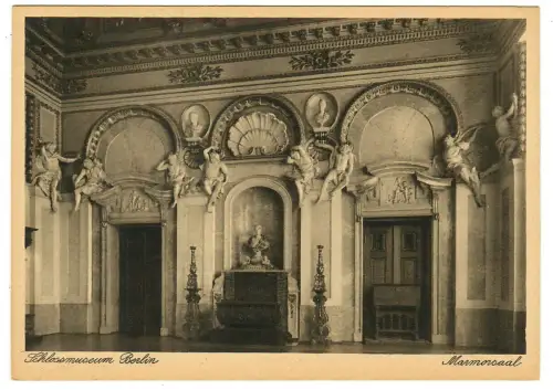 AK Berlin, Schlossmuseum - Marmorsaal, 10976