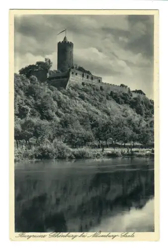 AK Naumburg, Burgruine Schönburg a.d. Saale, 11135