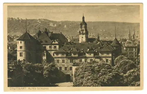 AK Stuttgart, Altes Schloß, 11131