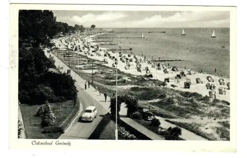 AK Grömitz Ostseebad Strandpromenade, 10724