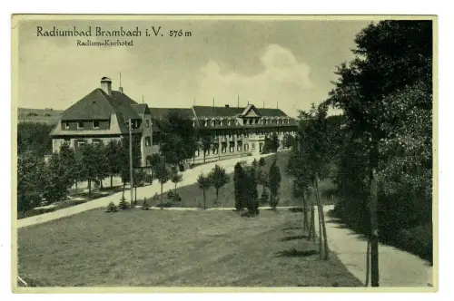 AK Bad Brambach, Radium Kurhotel, 10074