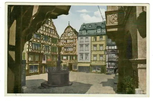 AK Bernkastel-Kues, Marktplatz, 11089