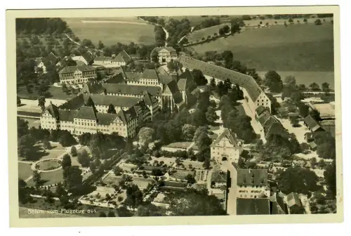 AK Salem; Partie mit Schloß, Fliegeraufnahme, 10008