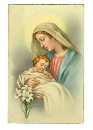AK Heilige Madonna - Maria mit Jesuskind auf dem Schoß, 20046