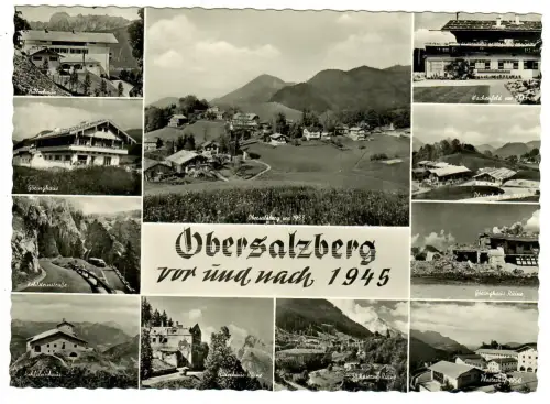 AK Berchtesgaden, Obersalzberg, 10821