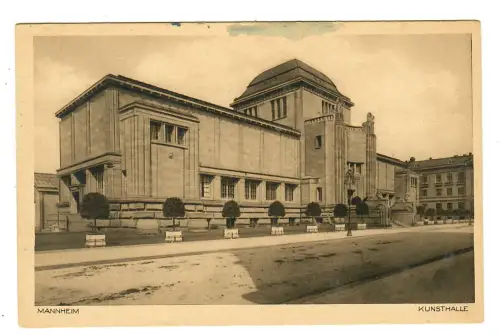 AK Mannheim, Kunsthalle, 11564