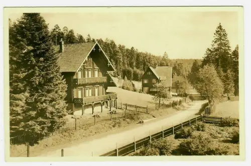 AK Kaltenbronn - Hohenloh Kurhaus Jagdhaus 1936, 10022