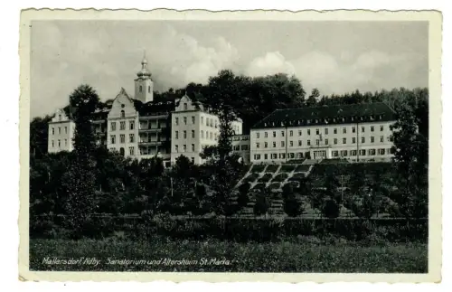 AK Mallersdorf-Pfaffenberg - Sanatorium und Altersheim St. Maria - 10552
