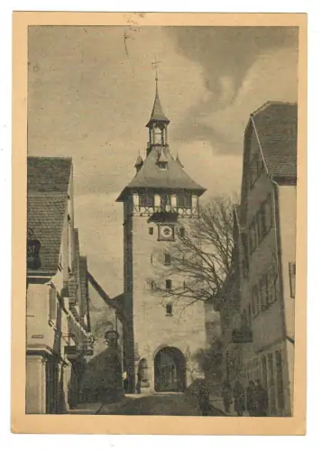 AK Marbach Neckar, Obertorturm, 10999