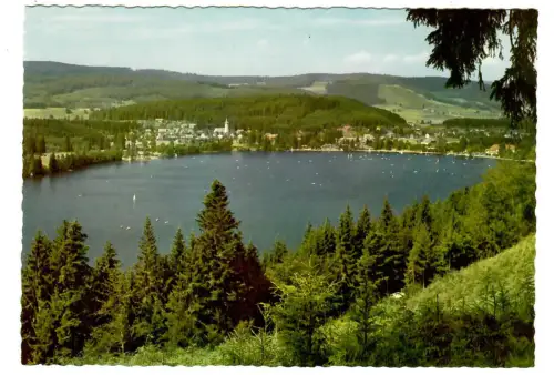 AK Titisee, Panorama mit See, 10448