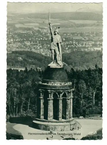 AK Hermannsdenkmal im Teutoburger Wald - 10524