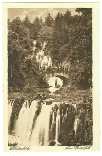 AK Kassel Wilhelmshöhe, Neuer Fasserfall, 11334