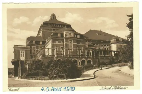 AK Kassel, Königliches Hoftheater, 11326