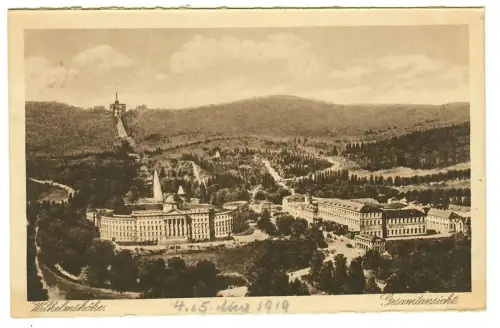 AK Kassel Wilhelmshöhe, Gesamtansicht, 11336