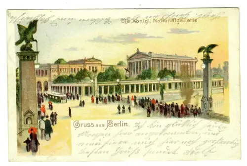 AK Berlin, Die königliche Nationalgallerie, 11439