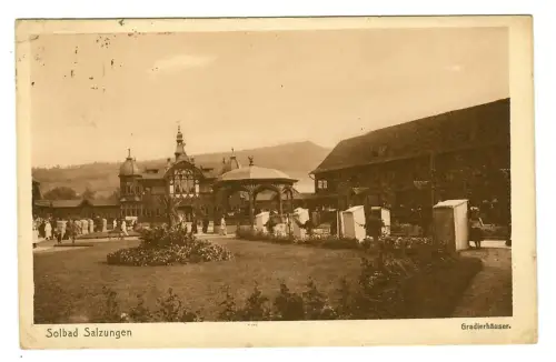 AK Bad Salzungen, Solbad, Gradierhäuser,  11489