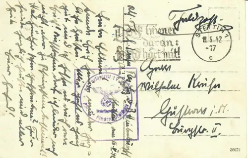 AK Stendal - Rathaus mit Marienkirche - 10572