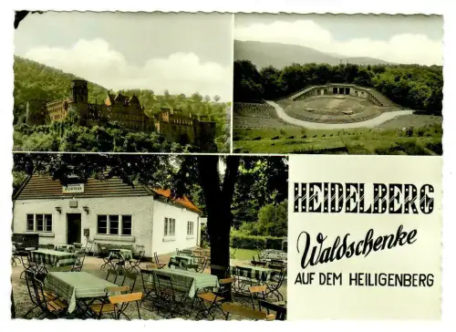 AK Heidelberg, Restaurant Waldschenke Heiligenberg, 10072