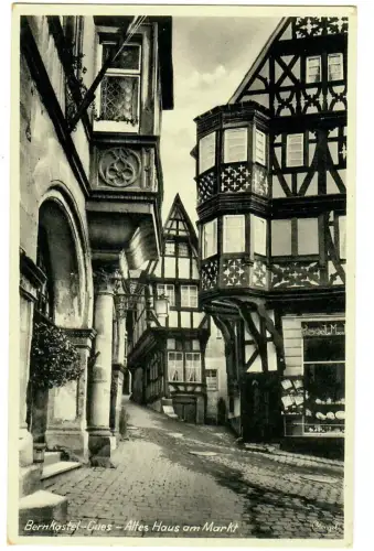 AK Bernkastel - Cues  Altes Haus am Markt, 10714