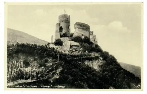 AK Bernkastel - Cues Ruine Landshut, 10718