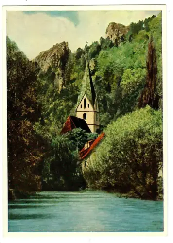 AK Blaubeuren, Partie an der Blau, 11091