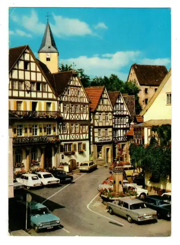 AK Bad Orb im Spessart, Marktplatz, 10203