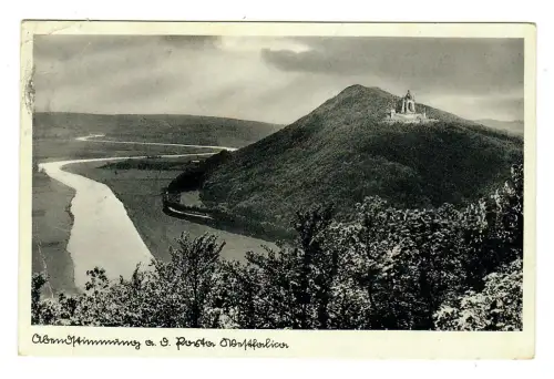 AK Porta Westfalica, Abendstimmung, 11669