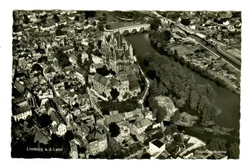 AK Limburg an der Lahn, Panorama, Flugzeugaufnahme, 12118