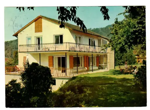 AK Badenweiler, Pension Haus Klara, 11744