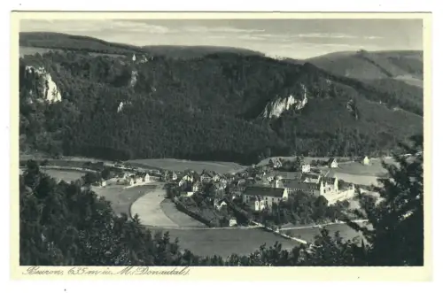 AK Beuron, Donautal, Panorama, 10663