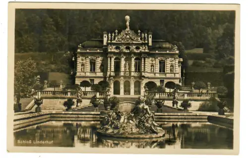 AK Ettal, Schloß Linderhof „Königliche Villa“,  10713