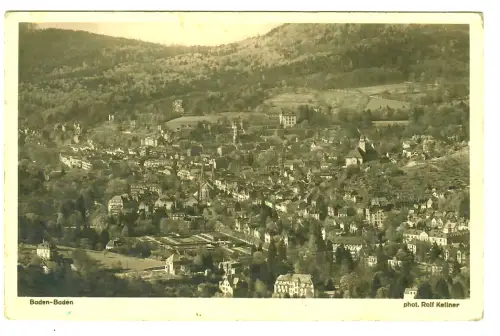 AK Baden-Baden, Panorama, 10059
