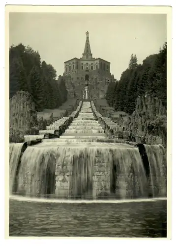 AK Schloss Wilhelmshöhe - Kassel -Kaskaden und Oktogon - 10376