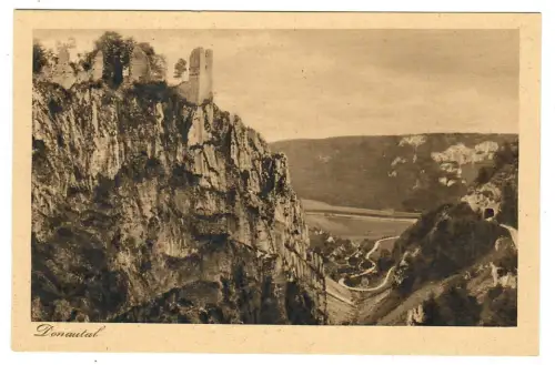 AK Beuron Ruine Hausen, Donautal, 11024