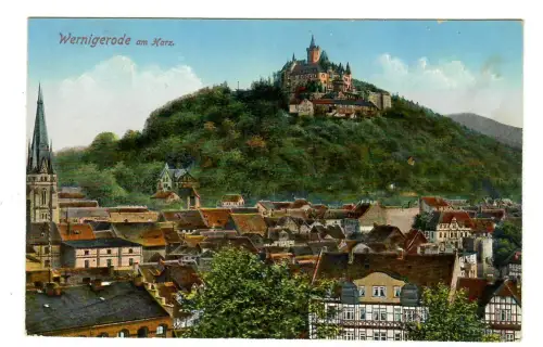 AK Werningerode, Teilansicht, 11758