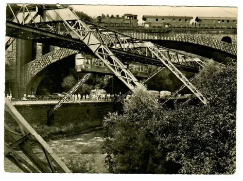 AK Wuppertal, Schwebebahn, 10863