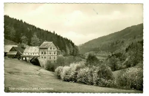 AK Strümpfelbrunn (Odw) Ober-Höllgrund - Schankbetrieb Zur Mühle - 1959,10082