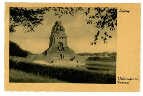 AK Leipzig - Völkerschlacht-Denkmal - 10570